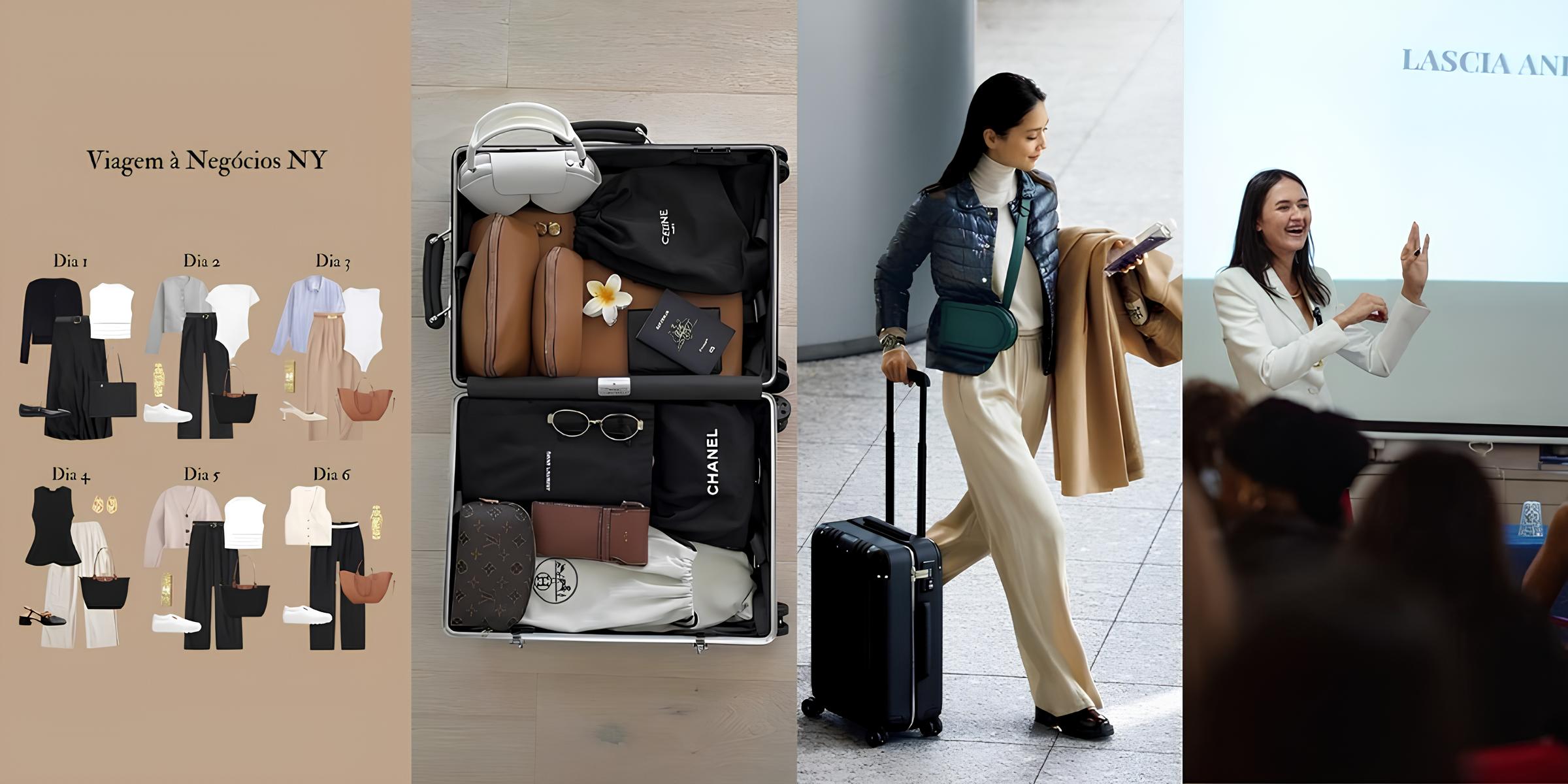 Mala inteligente: Viaje leve - O segredo da mala inteligente para mulheres de negócios